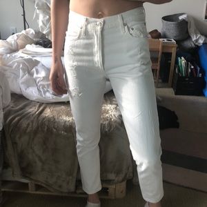 High waist Agolde denim